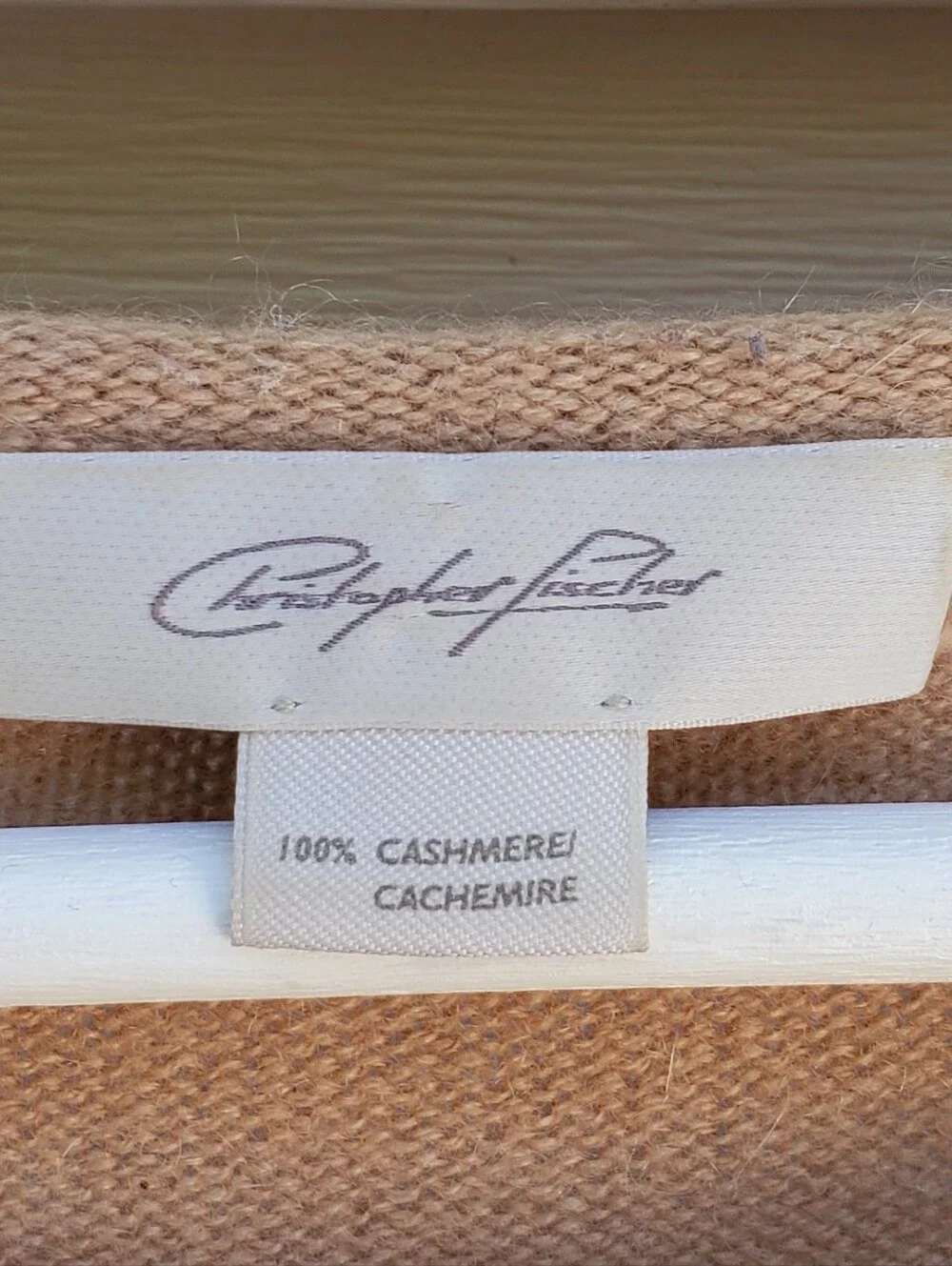 Christopher Fischer Cashmere Crew Neck Sweater Size L
